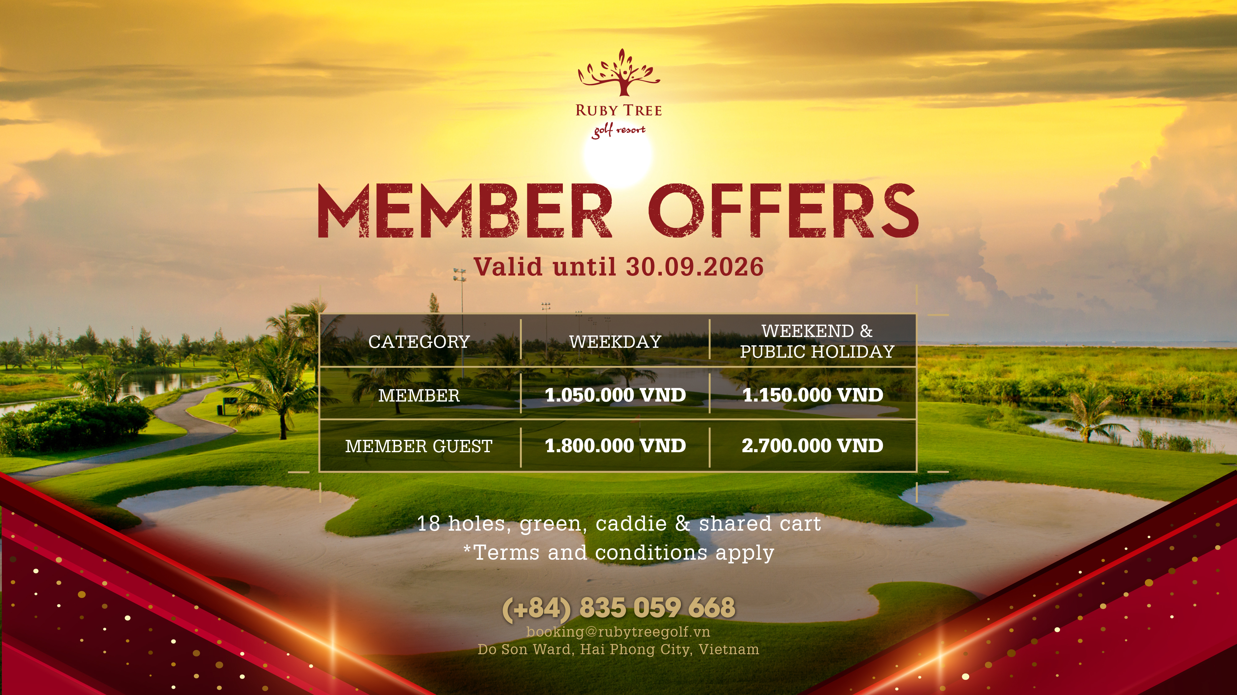 Ruby Tree Golf Resort